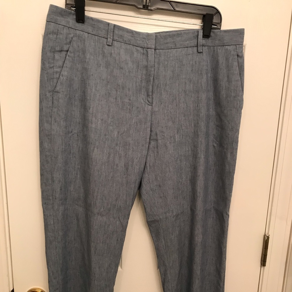 Woman’s GAP chambray ankle pant Sz 14